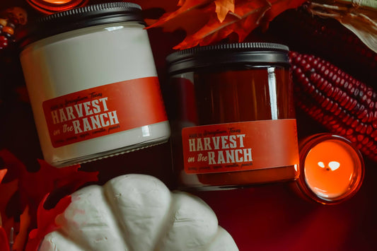 HARVEST ON THE RANCH - Berries, Pecan Candle