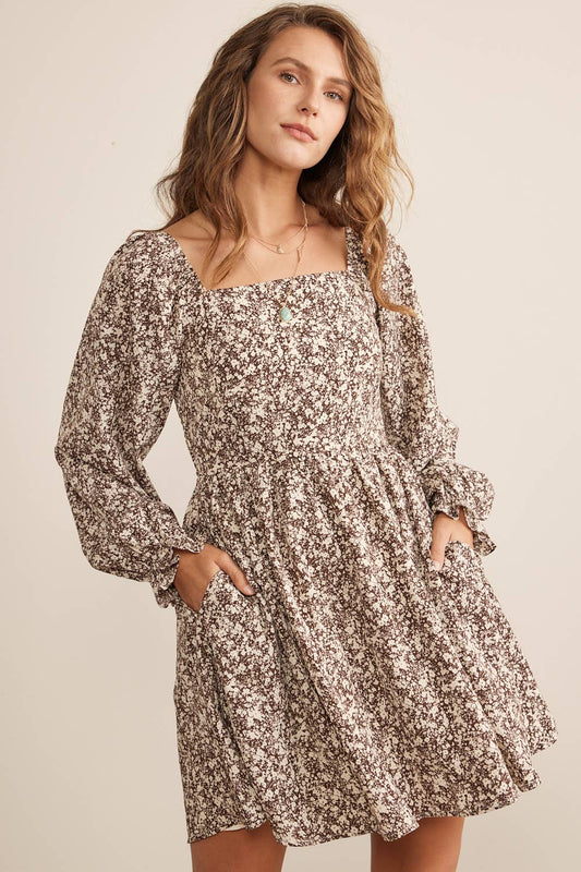 Abby Floral Mini Dress