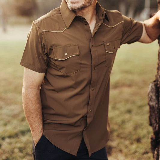 Coyote Rio Pearl Snap Shirts (Short Sleeve)