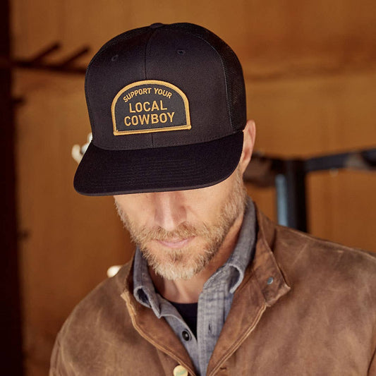 Support Your Local Cowboy Trucker Hat