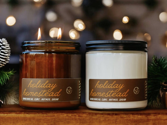 HOLIDAY HOMESTEAD - Gingerbread & Sugar Candle