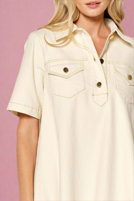 Savannah Shirt Dress