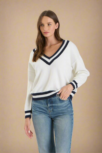 Yale V Neck Sweater