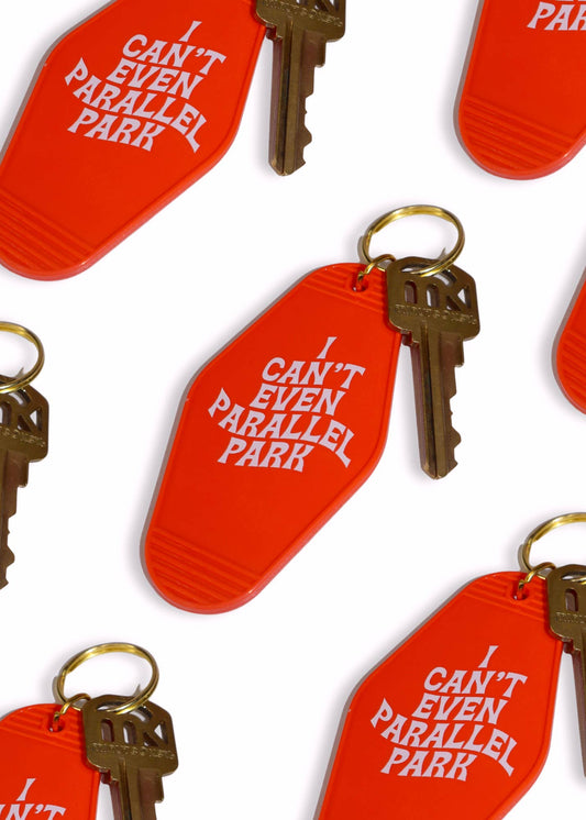 I Can't Even Parallel Park | Motel Keychain