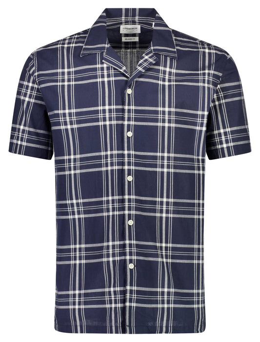 Checked Resort Collar Shirt